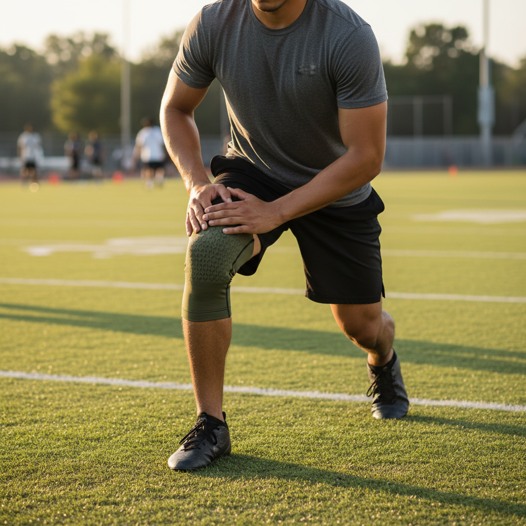 Graph Pro Football Knee Support Sleeve – Play Without Knee Pain